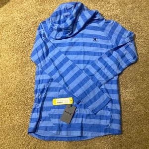 Hurley - Zed long sleeve jacquard hoodie tee